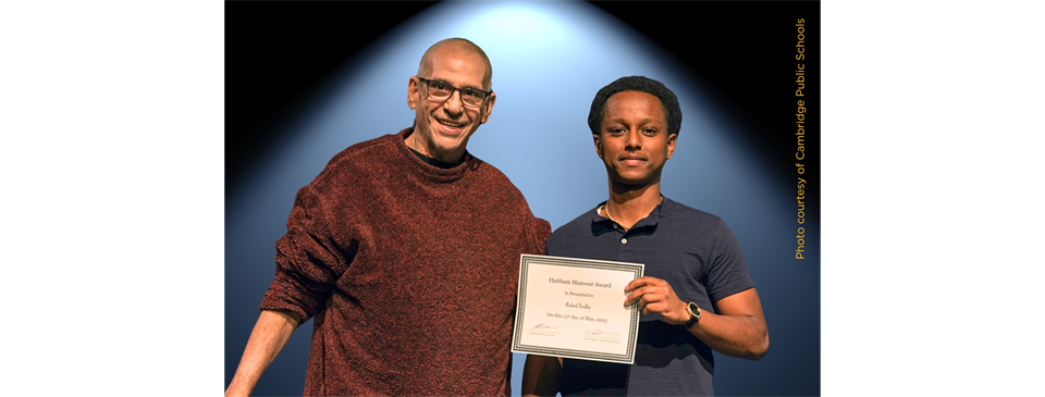 Robel Tedla Awarded CYS Haitham Mansour Scholarship!
